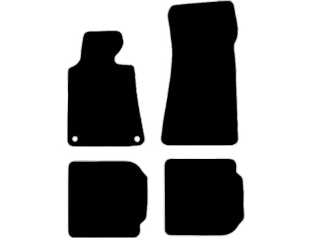 MATTENSET VELOURS (DONKERGRIJS) BMW E32 7-SERIE 1986-1994