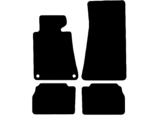 MATTENSET VELOURS (DONKERGRIJS) BMW E34 5-SERIE 1988-1996