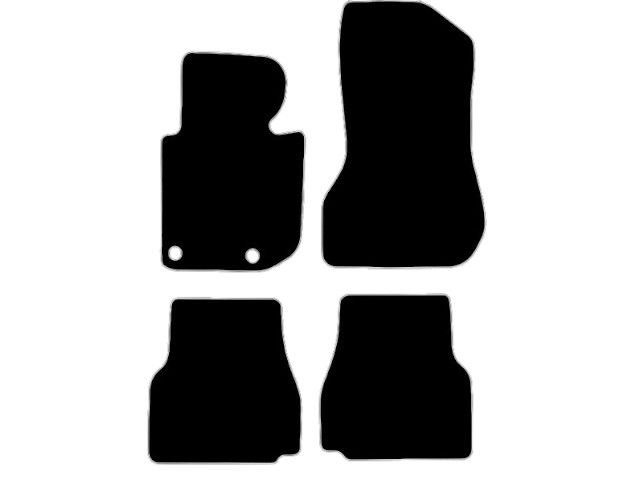 MATTENSET VELOURS (DONKERGRIJS) BMW E36 3-SERIE 1992-1998 CABRIO