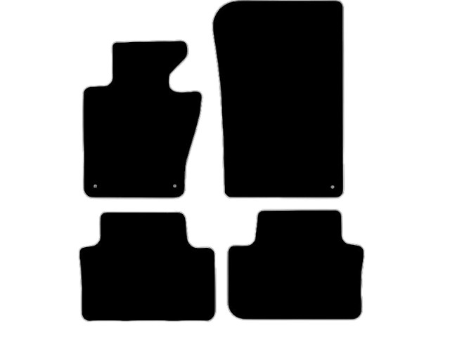 MATTENSET VELOURS (DONKERGRIJS) BMW X3 (E83) 2003 20-2010