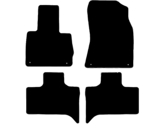 MATTENSET VELOURS (DONKERGRIJS) BMW X5 E53 2000-2006