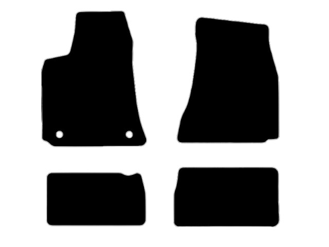 MATTENSET VELOURS (DONKERGRIJS) CHRYSLER 300C 2004-2011