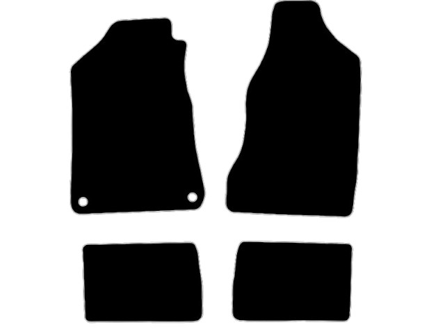 MATTENSET VELOURS (DONKERGRIJS) CHRYSLER NEON 2001-