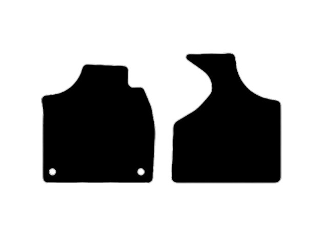 MATTENSET VELOURS (DONKERGRIJS) CHRYSLER VOYAGER VOORSET 1996-01