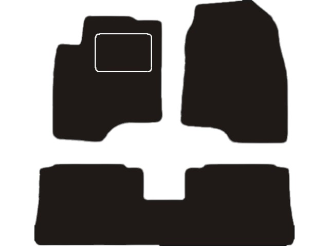 MATTENSET VELOURS (DONKERGRIJS) CHEVROLET CAPTIVA 2006-2011