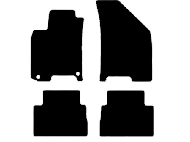 MATTENSET VELOURS (DONKERGRIJS) CHEVROLET LACETTI 2003-2010