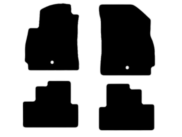MATTENSET VELOURS (DONKERGRIJS) CHEVROLET ORLANDO 2011-