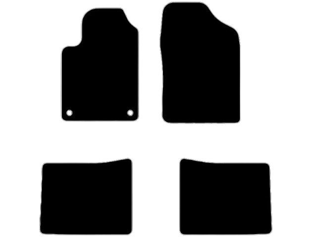 MATTENSET VOOR VELOURS (DONKERGRIJS) CITROEN BERLINGO 1996-2003