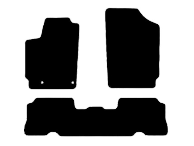 MATTENSET VELOURS (DONKERGRIJS) CITROEN BERLINGO 2003-2008 MULTI-II