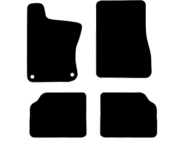 MATTENSET VELOURS (DONKERGRIJS) CITROEN BX 1983-1994