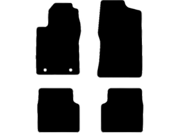 MATTENSET VELOURS (DONKERGRIJS) CITROEN XM 1989-2000