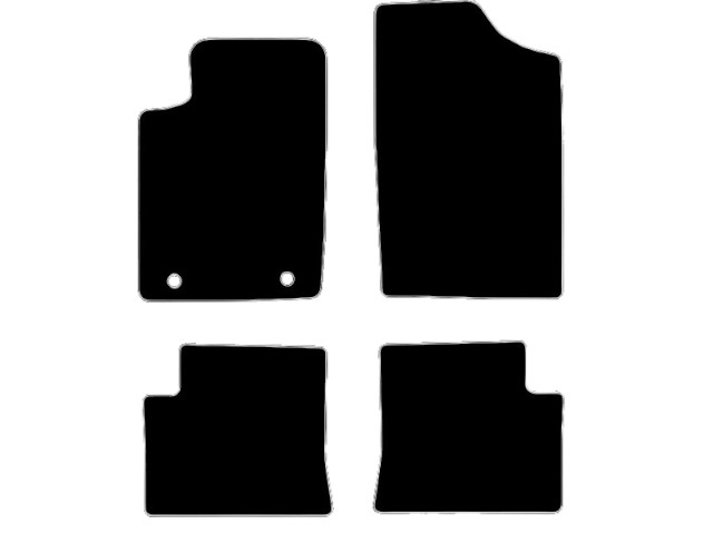 MATTENSET VELOURS (DONKERGRIJS) CITROEN XSARA 1997-1999