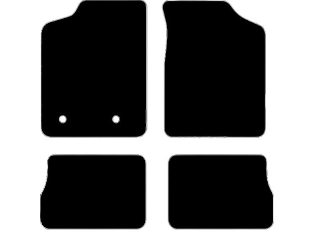 MATTENSET VELOURS (DONKERGRIJS) CITROEN AX
