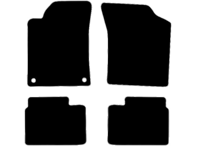 MATTENSET VELOURS (DONKERGRIJS) DAIHATSU CHARADE 1991-1998