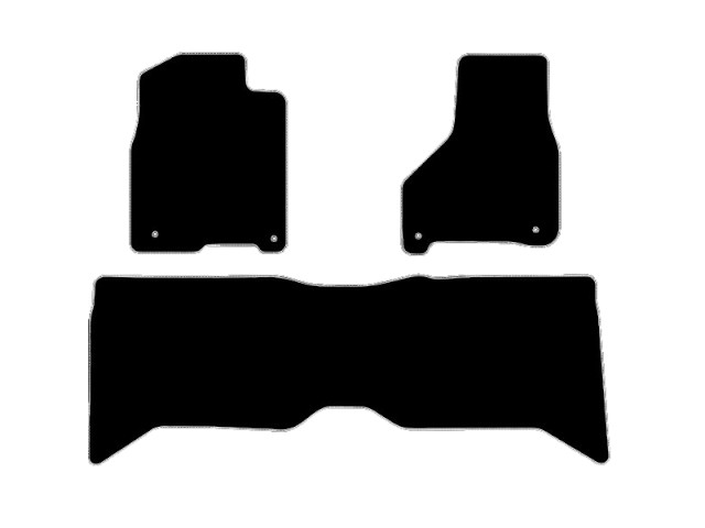 MATTENSET VELOURS (DONKERGRIJS) DODGE RAM 2013-