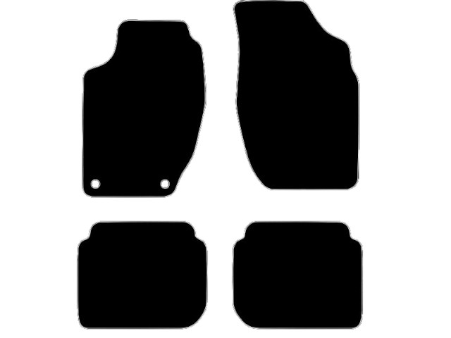 MATTENSET VELOURS (DONKERGRIJS) FIAT CROMA 1985-1996