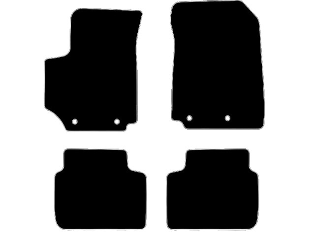 MATTENSET VELOURS (DONKERGRIJS) FIAT CROMA II 2005-2007