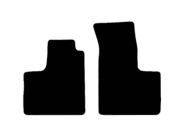 MATTENSET VOOR VELOURS (DONKERGRIJS) FIAT DOBLO CARGO 2001-2010