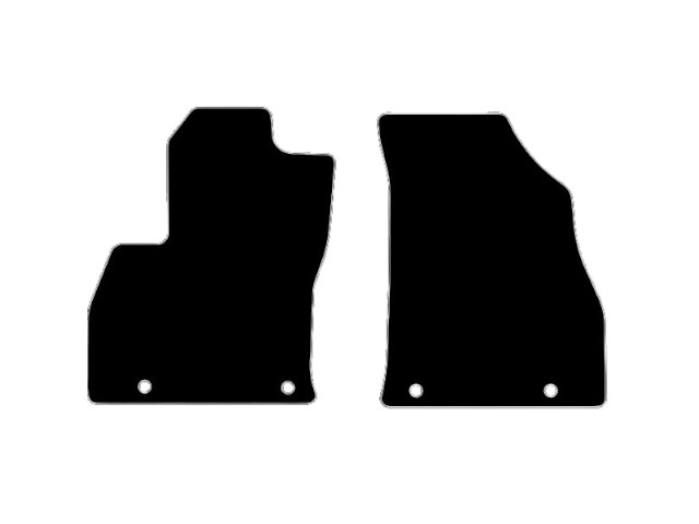 MATTENSET VOOR VELOURS (DONKERGRIJS) FIAT FIORINO 2008-