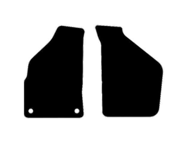 MATTENSET VELOURS (DONKERGRIJS) FIAT FIORINO 1988-2007