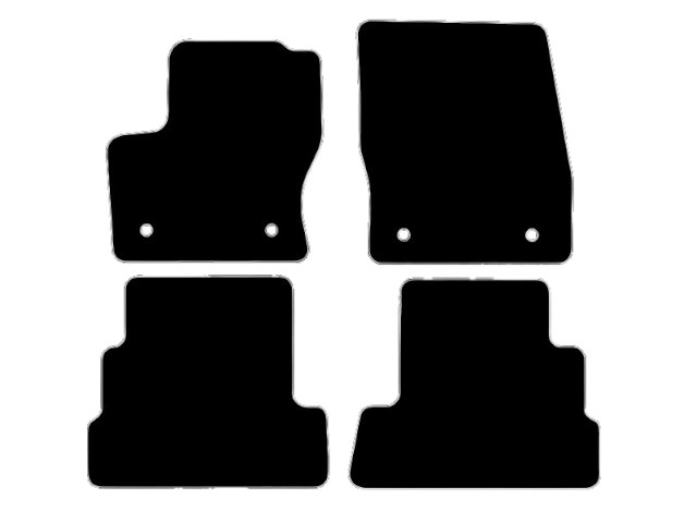 MATTENSET VELOURS (DONKERGRIJS) FORD KUGA 2017-