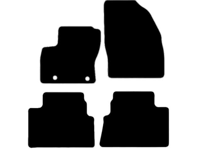 MATTENSET VELOURS (DONKERGRIJS) FORD KUGA 2008-2012