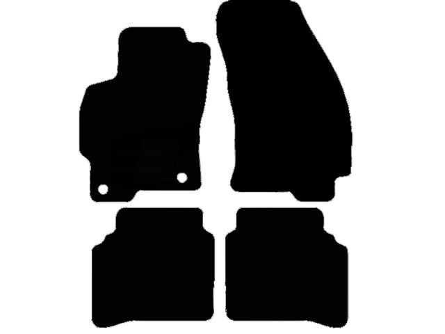 MATTENSET VELOURS (DONKERGRIJS) FORD MONDEO 2000-2007