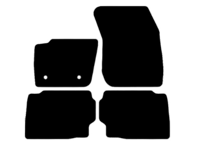 MATTENSET VELOURS (DONKERGRIJS) FORD MONDEO 2015-