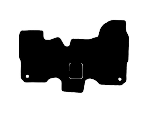 MATTENSET VELOURS (DONKERGRIJS) FORD TRANSIT VOORMAT 2000-2006