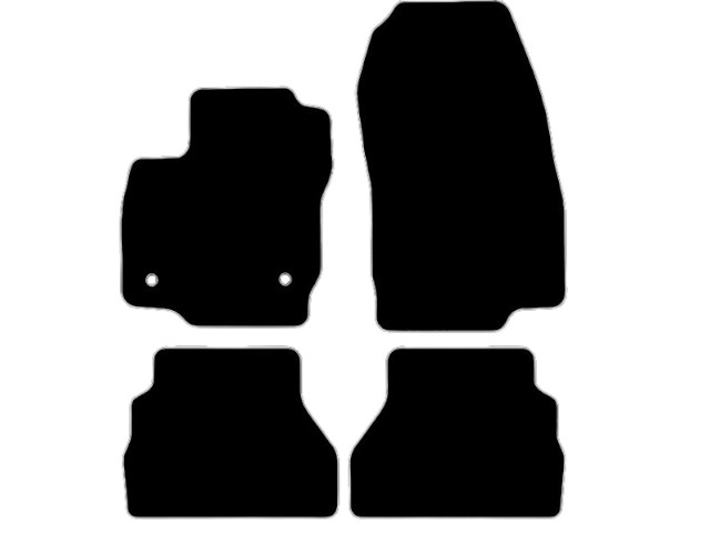 MATTENSET VELOURS (DONKERGRIJS) FORD B-MAX 2012-