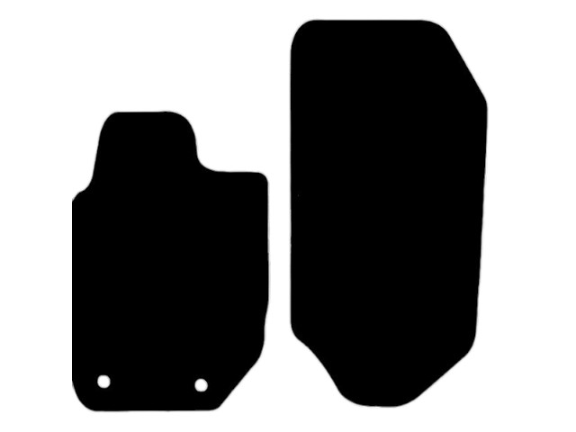 MATTENSET VELOURS (DONKERGRIJS) FORD RANGER T6 2013-