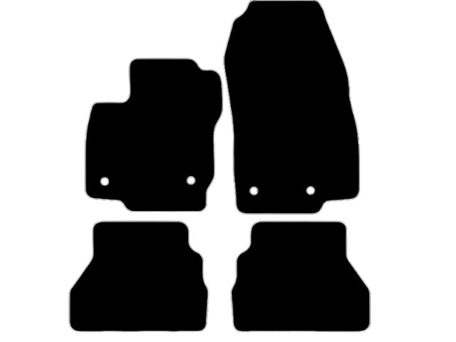 MATTENSET VELOURS (DONKERGRIJS) FORD B-MAX 2015-