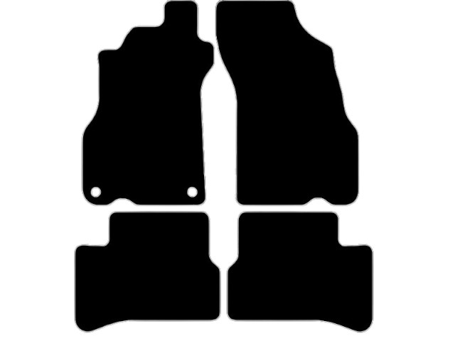 MATTENSET VELOURS (DONKERGRIJS) HYUNDAI EXCEL 1994-2000