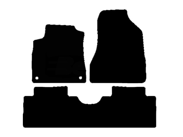 MATTENSET VELOURS (DONKERGRIJS) HYUNDAI TUCSON 2004-2010