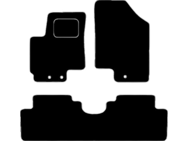 MATTENSET VELOURS (DONKERGRIJS) HYUNDAI IX20 2016-