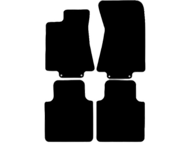 MATTENSET VELOURS (DONKERGRIJS) JAGUAR XJ LWB 2003-2010