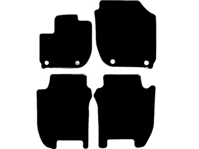 MATTENSET VELOURS (DONKERGRIJS) HONDA JAZZ 2015-