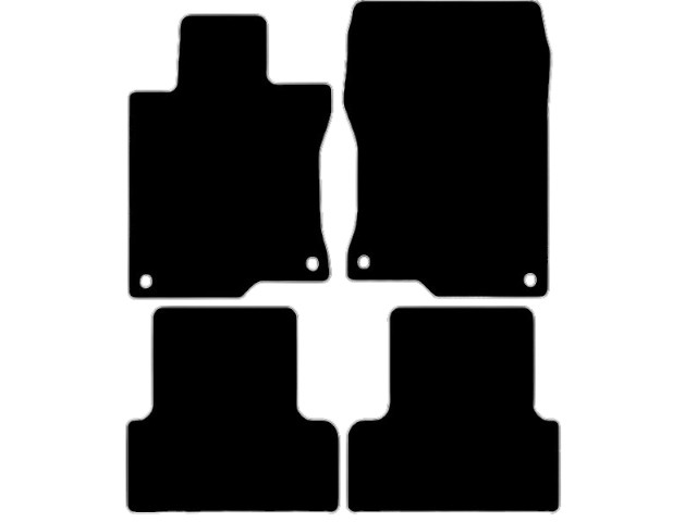 MATTENSET VELOURS (DONKERGRIJS) HONDA ACCORD 2008-