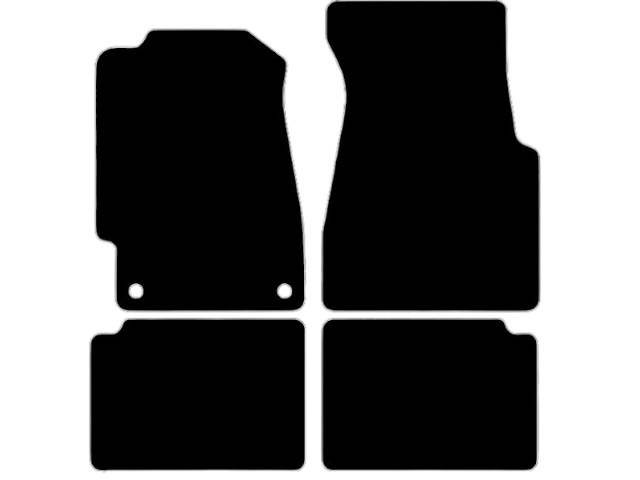 MATTENSET VELOURS (DONKERGRIJS) HONDA CIVIC COUPE 1995-2002