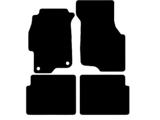 MATTENSET VELOURS (DONKERGRIJS) HONDA CIVIC 5D 1995-2001