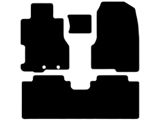 MATTENSET VELOURS (DONKERGRIJS) HONDA CIVIC 5D 2004-2006