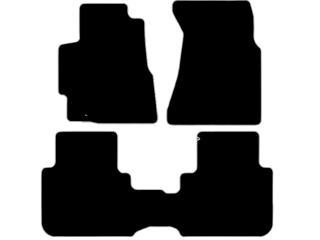 MATTENSET VELOURS (DONKERGRIJS) HONDA CRV 1998-2002