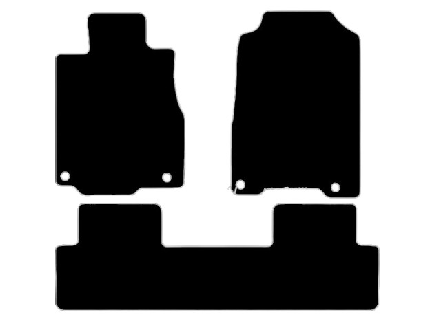 MATTENSET VELOURS (DONKERGRIJS) HONDA CRV 2013-