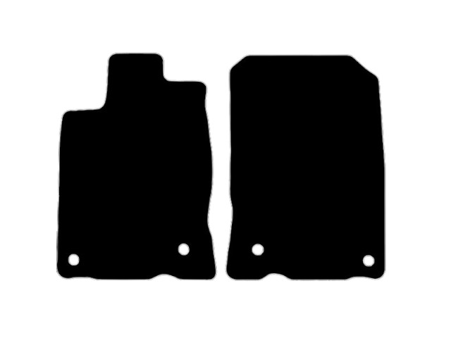 MATTENSET VELOURS (DONKERGRIJS) HONDA CR-Z 2010-