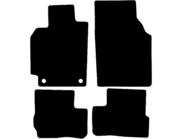 MATTENSET VELOURS (DONKERGRIJS) HONDA HRV 5D 1999-2006