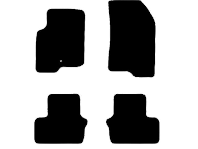 MATTENSET VELOURS (DONKERGRIJS) JEEP PATRIOT 2007-