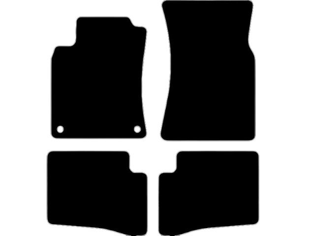MATTENSET VELOURS (DONKERGRIJS) KIA CLARUS 1996-2001