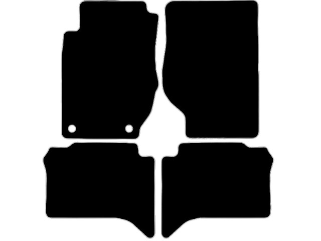 MATTENSET VELOURS (DONKERGRIJS) KIA SPORTAGE I 1996-2005