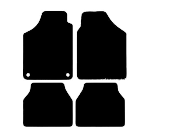 MATTENSET VELOURS (DONKERGRIJS) KIA PRIDE 1996-