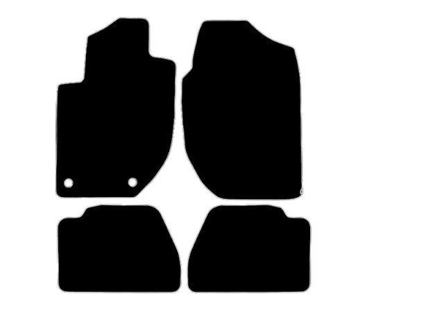 MATTENSET VELOURS (DONKERGRIJS) LANDROVER FREELANDER 2000-2003
